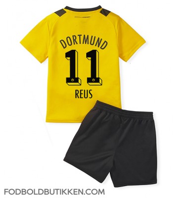 Borussia Dortmund Marco Reus #11 Hjemmebanetrøje Børn 2022-23 Kortærmet (+ Korte bukser)